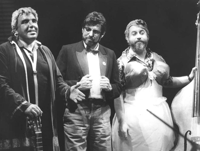 Al teatro Centrale di Roma - 1987